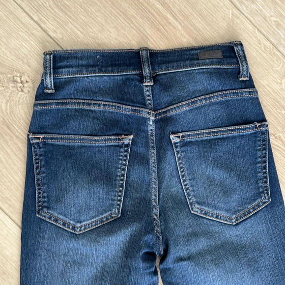 SP Black Hi Rise Dark Wash Skinny Jeans Size 25 - Picture 3 of 4